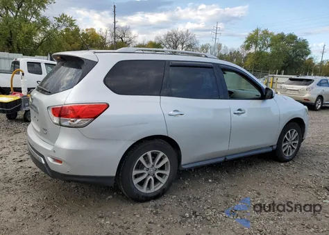 2013 Nissan Pathfinder S из США, поврежденный, VIN 5N1AR2MM6DC686628